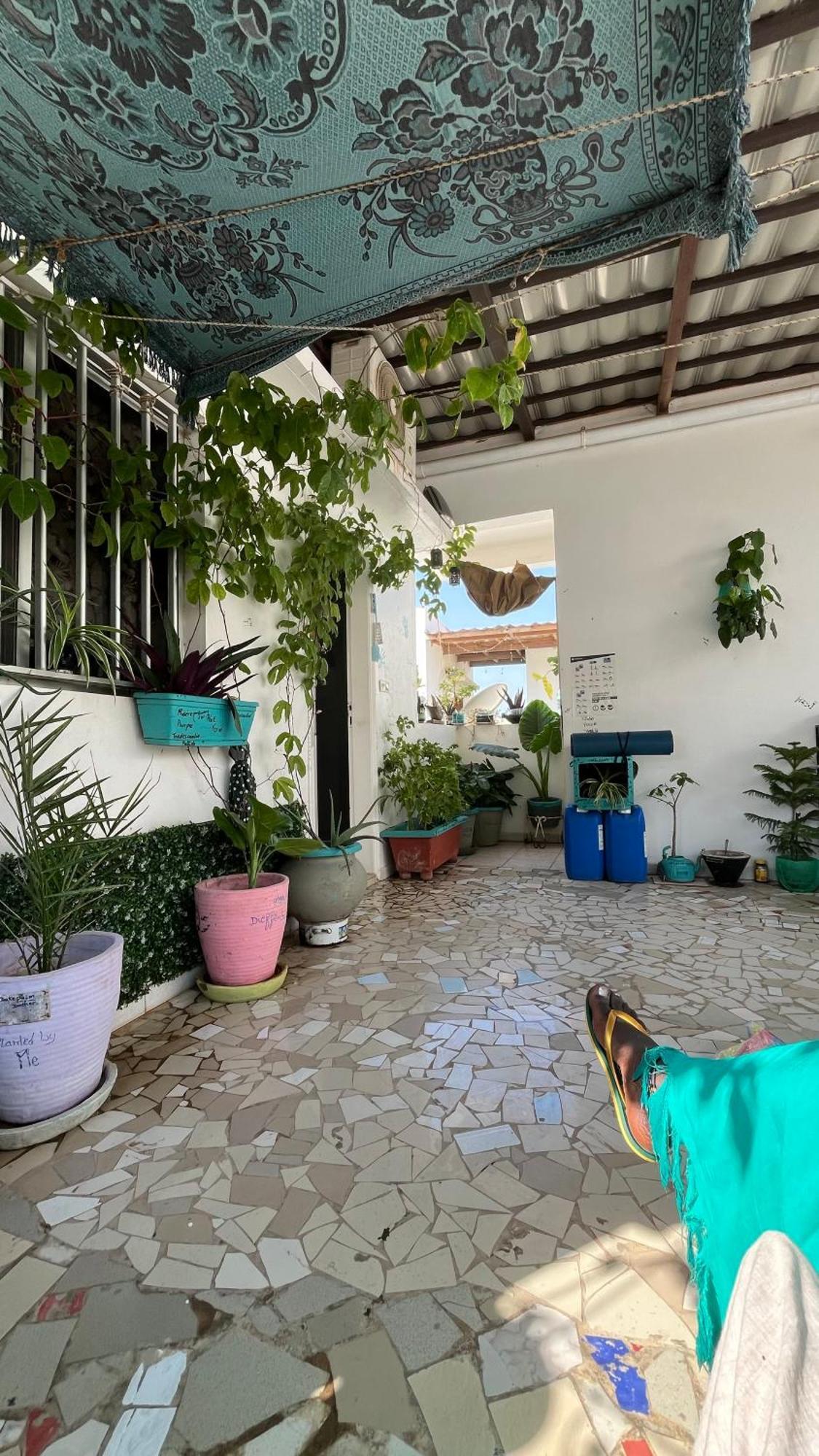 Dar Dyali Rooftop ⁿᵉᵃʳ ⁿᵍᵒʳ ᵇᵉᵃᶜʰ ᵃⁿᵈ ⁱˢˡᵃⁿᵈ Dakar Buitenkant foto